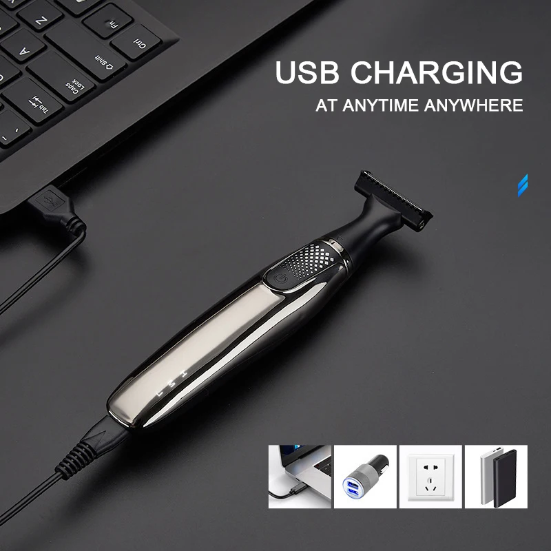 6 in 1 Men Electric Nose Hair Trimmer Clipper Rechargeable beard Eyebrow Shaver razor face hair removal Eye Trimmer