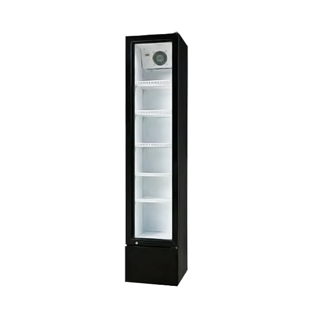 Glass Doors Black Beer Chiller Cabinet Refrigerator Trending Products Back Bar Mini Freezer