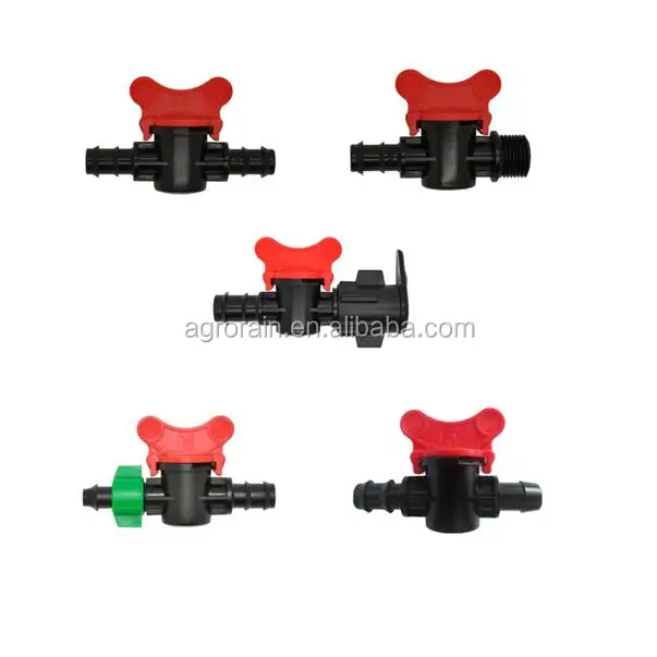 20mm Irrigation Pipe valve fittings  Maxi Control Ball Valve for LDPE Pipe  MV0120 50pcs/pack