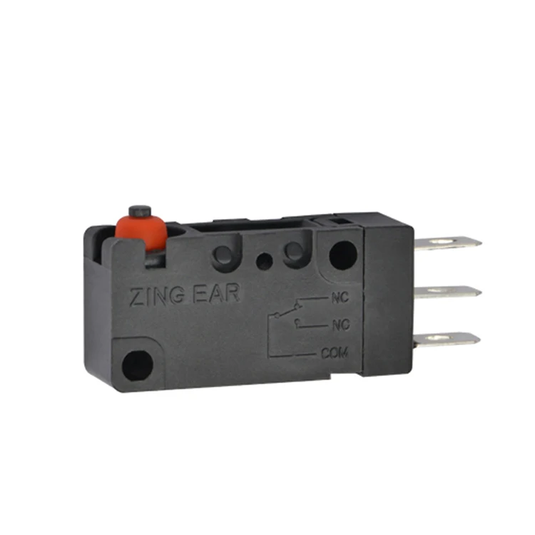 Герметичный микро-переключатель 5E4 T85 Unionwell Zing Ear Max 10A 250V G5W11 SPDT IP67
