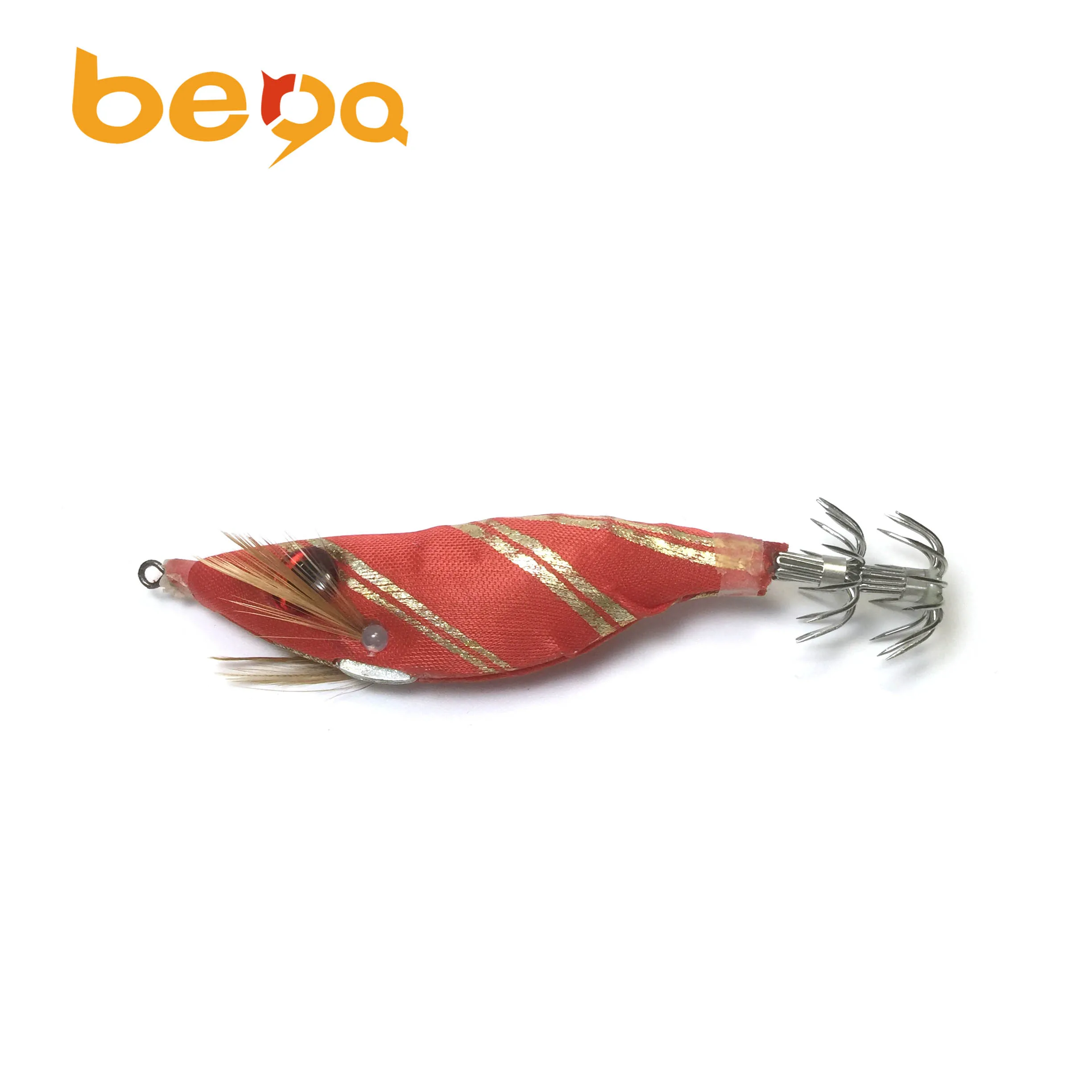 Octopus Cuttlefish Japanese squid jig fishing lure LED Luminous Squid Jig Luminous Wooden Shrimp Squid Hook Fishing Lure