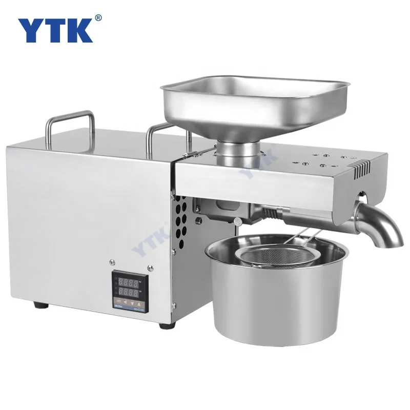 YTK-K18 Hot Sales Portable Small Coconut Walnut Moringa Seed Cold Press Oil Press Extraction Machine For Home Use