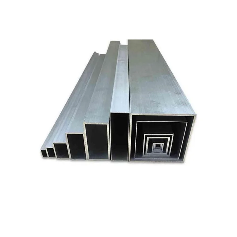 Factory Supply Aluminum Alloy Square Tube Aluminum Rectangular Pipe