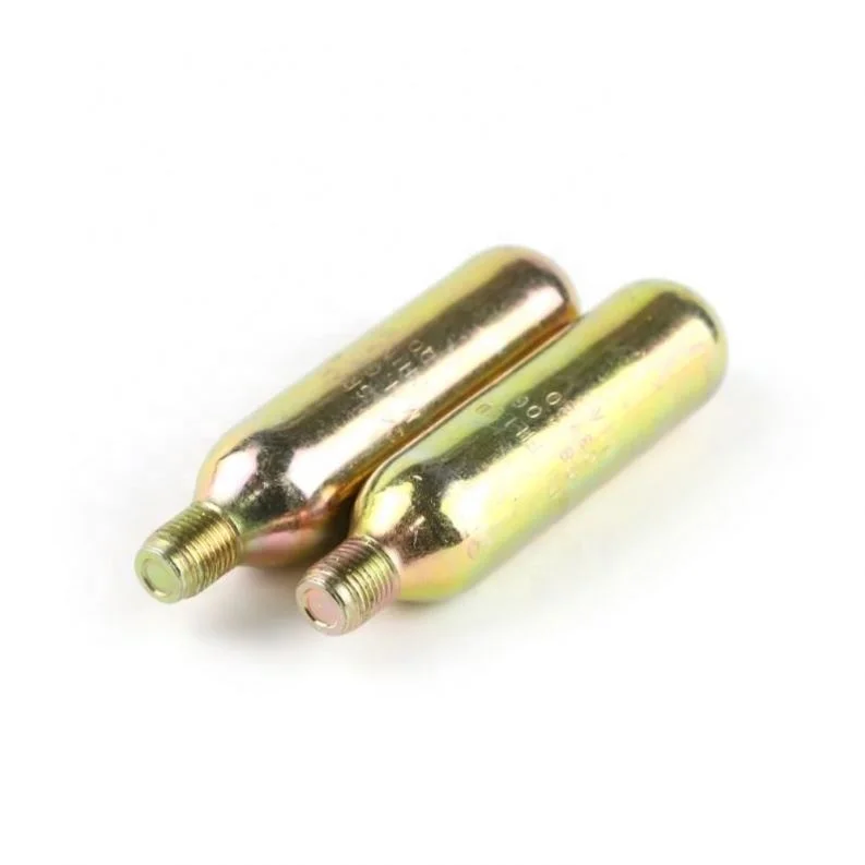 Strict inspected 30Cc/24G 1/2-20UNF Threaded CO2 Gas Cylinder With Customization For Lifesaving/Life Jacket/Life Vest