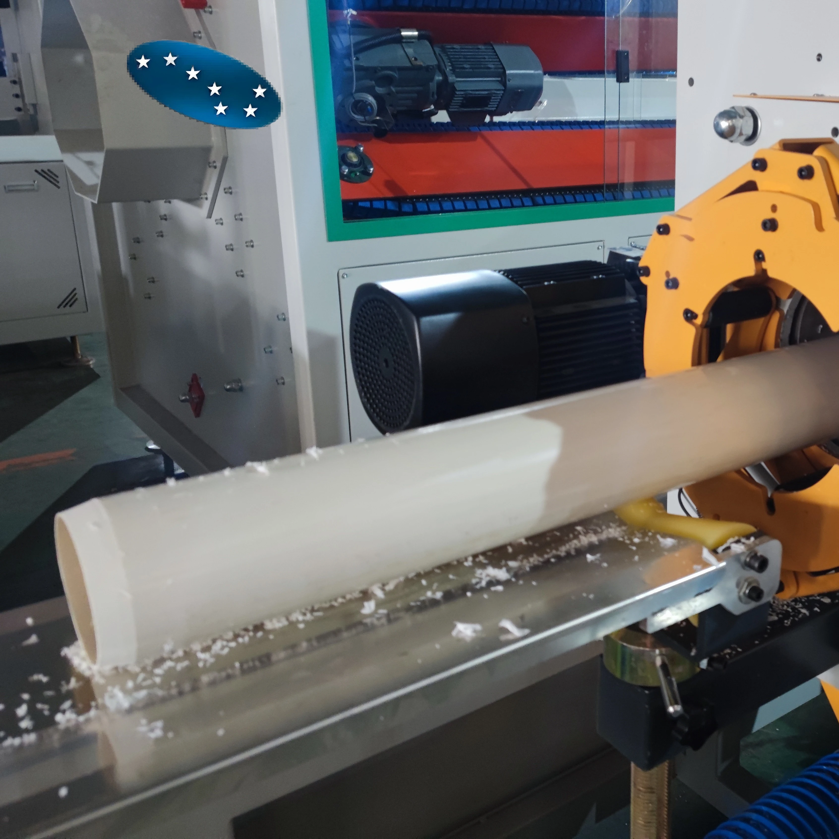 automatic PVC PP PE PC pipe cutter machine plastic cutter pipe planetary cutting machine plastic cutter