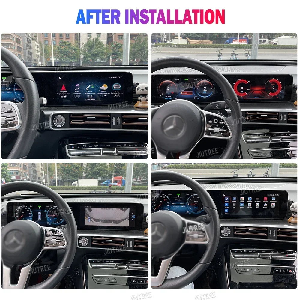 Коробка декодера Android 13 AI для Mercedes Benz EQC электрический внедорожник 2019-2023 6 0 NTG 680 Snapdragon Автомобильный видео GPS 4G LTE