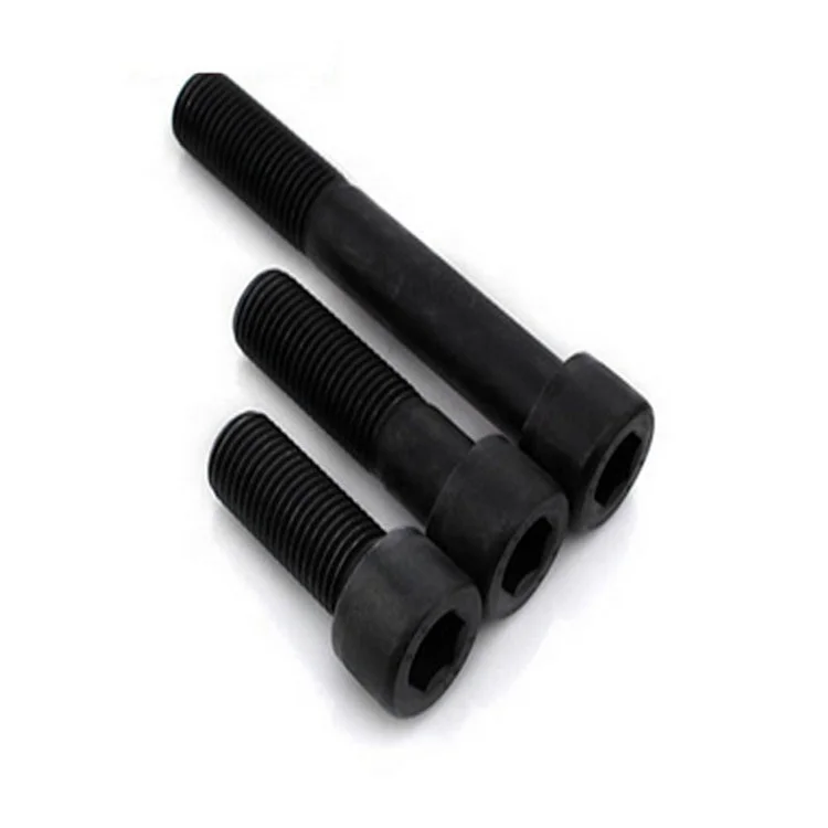 
Hexagon socket head cap screws with black oxide 