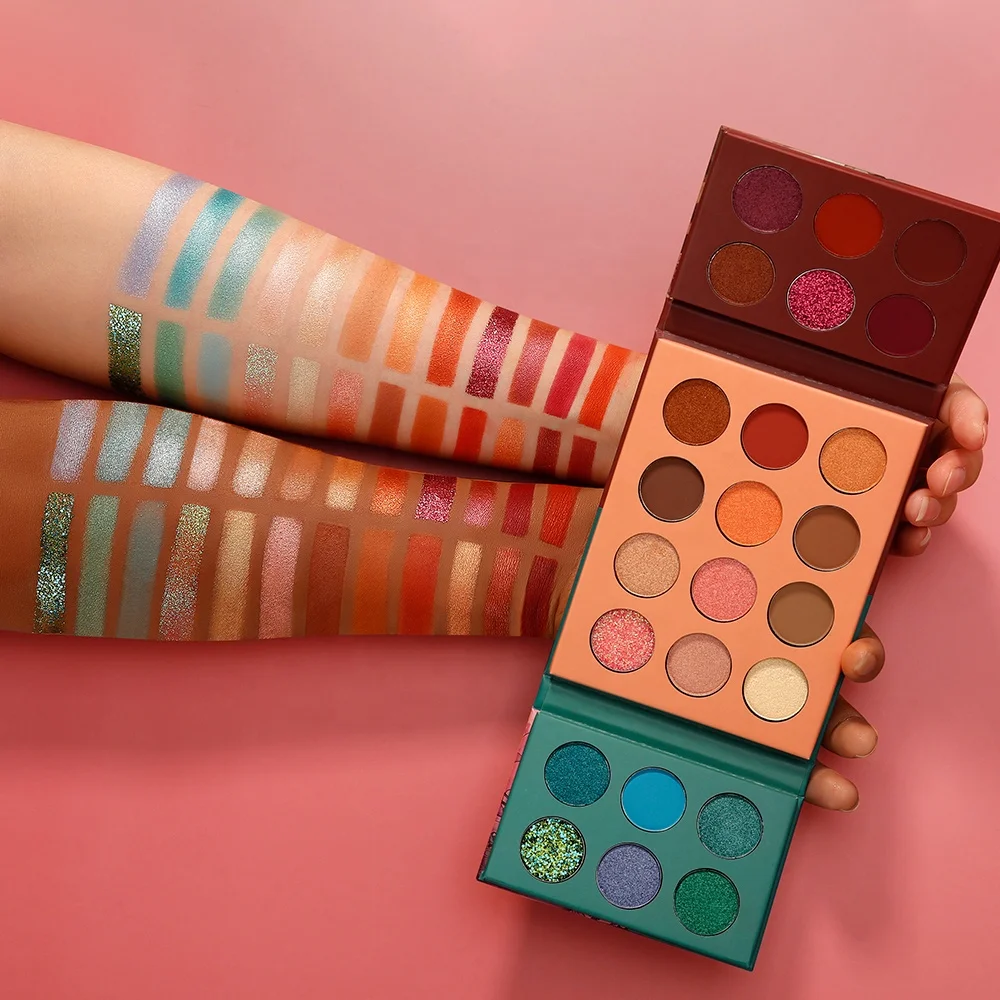 Cosmetics Eye Eyeshadow Makeup 24 Color High Pigment Eyeshadow Palette Private Label