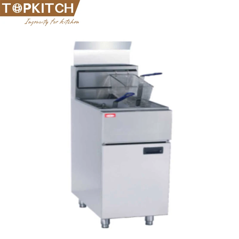 New Design Heavy Duty High Efficiency Gas Fryer With Temperature Control