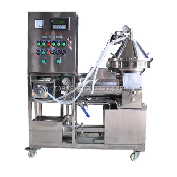 Large Handling Capacity Disc Centrifuge Separator Machine For Lubricant, Waste and Mineral Oil Separation