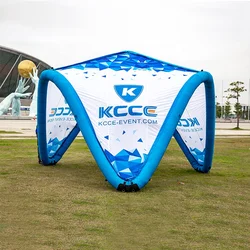 KCCE Luxury popular garden inflatable floating glamping waterproof tent in China