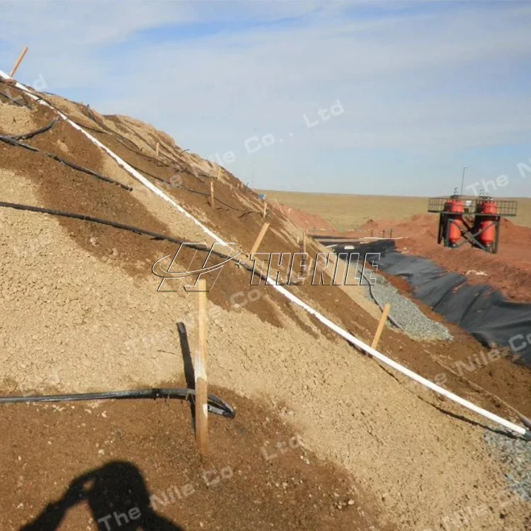 500-800t/d Capacity Gold Heap Leaching Mining Equipment Plant