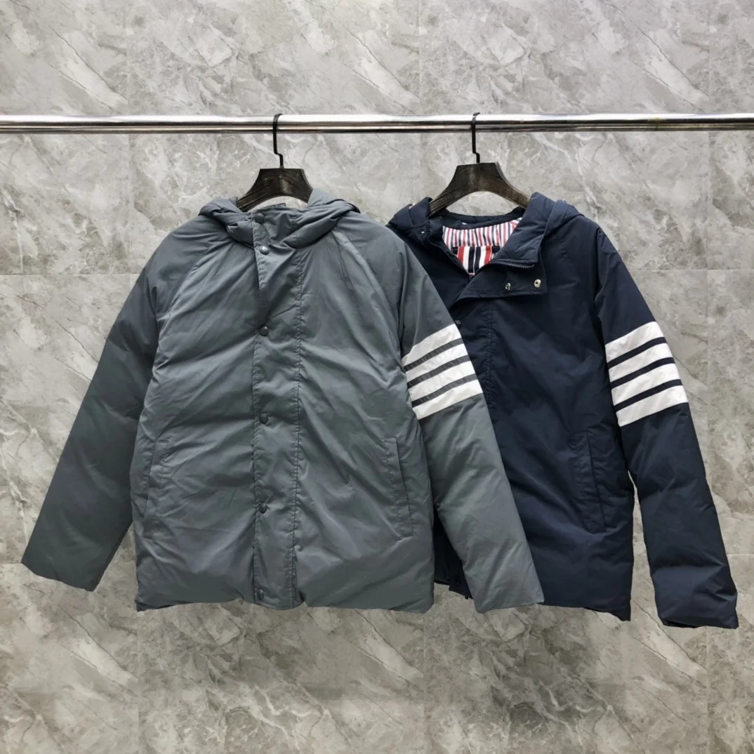 Mens Winter Coats Warm Puffer Jacket Thicken Winter Parka Padded Outwear with Hood