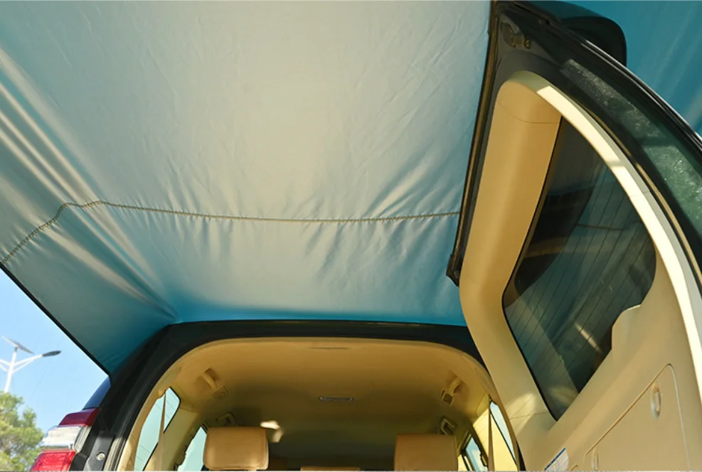 High Quality   SUV Car Tent for Camping Portable Rear Tent for SUV Car Van Truck for Hiking Families and Outdoors