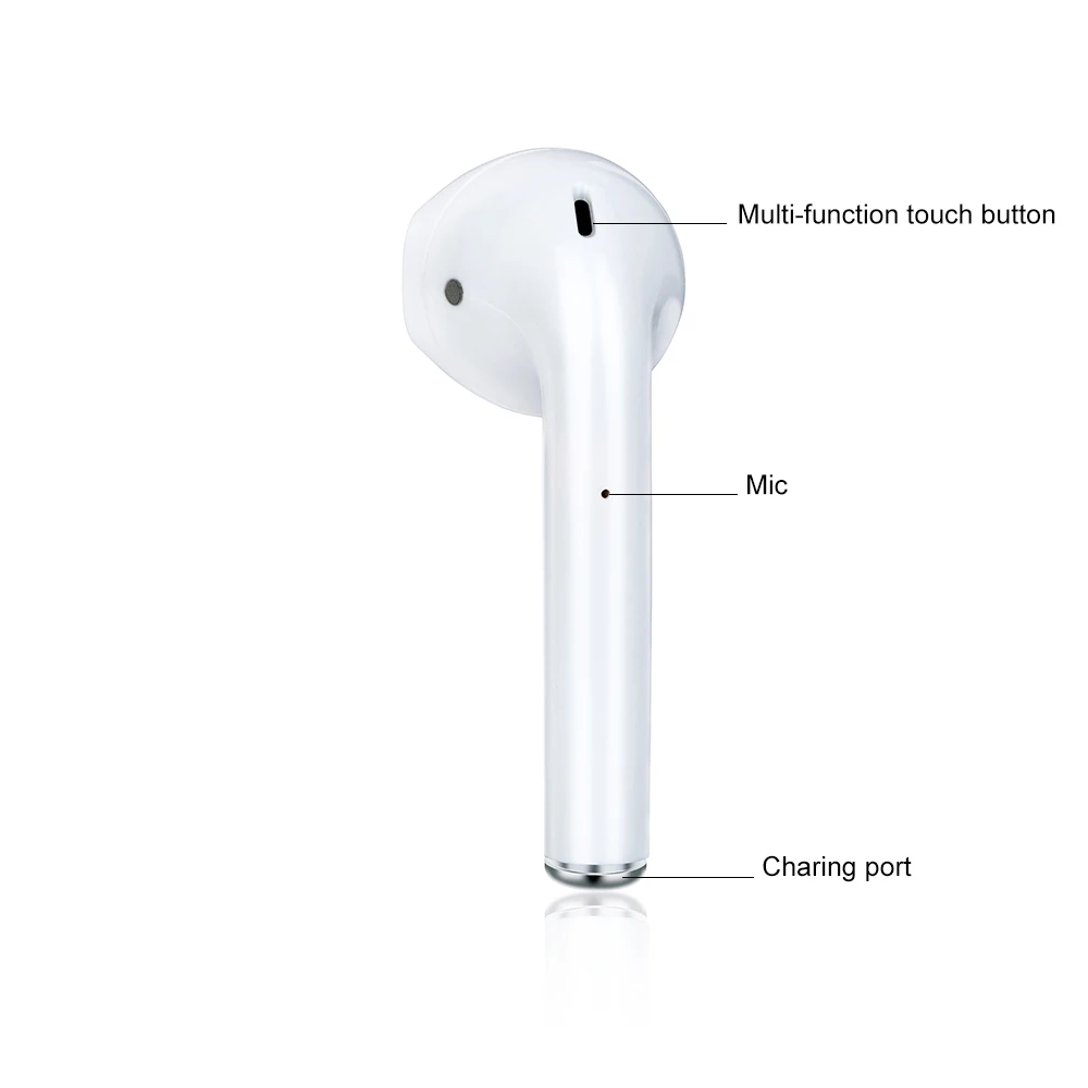 2020 Popular Products TWS Earbuds True Wireless Blue tooth 5.0 Earphones Headset Headphone For Single and Double Use
