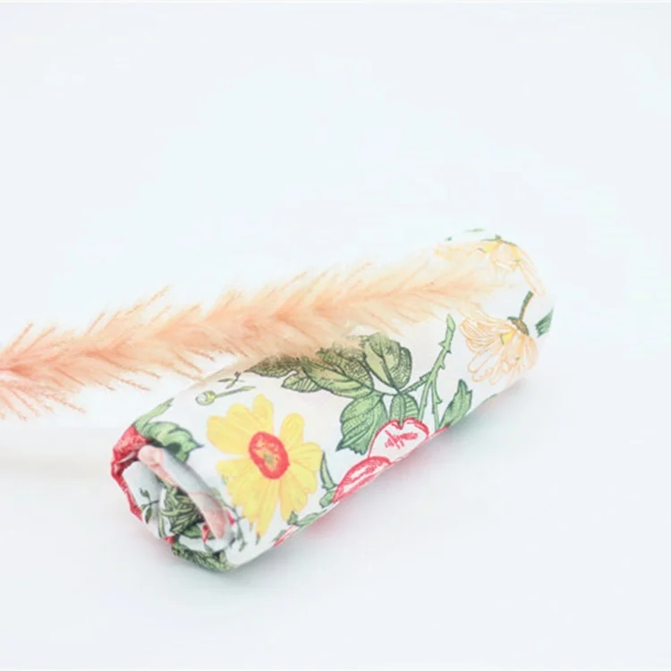wholesale organic bamboo muslin baby blanket custom print baby muslin swaddle blankets baby muslin