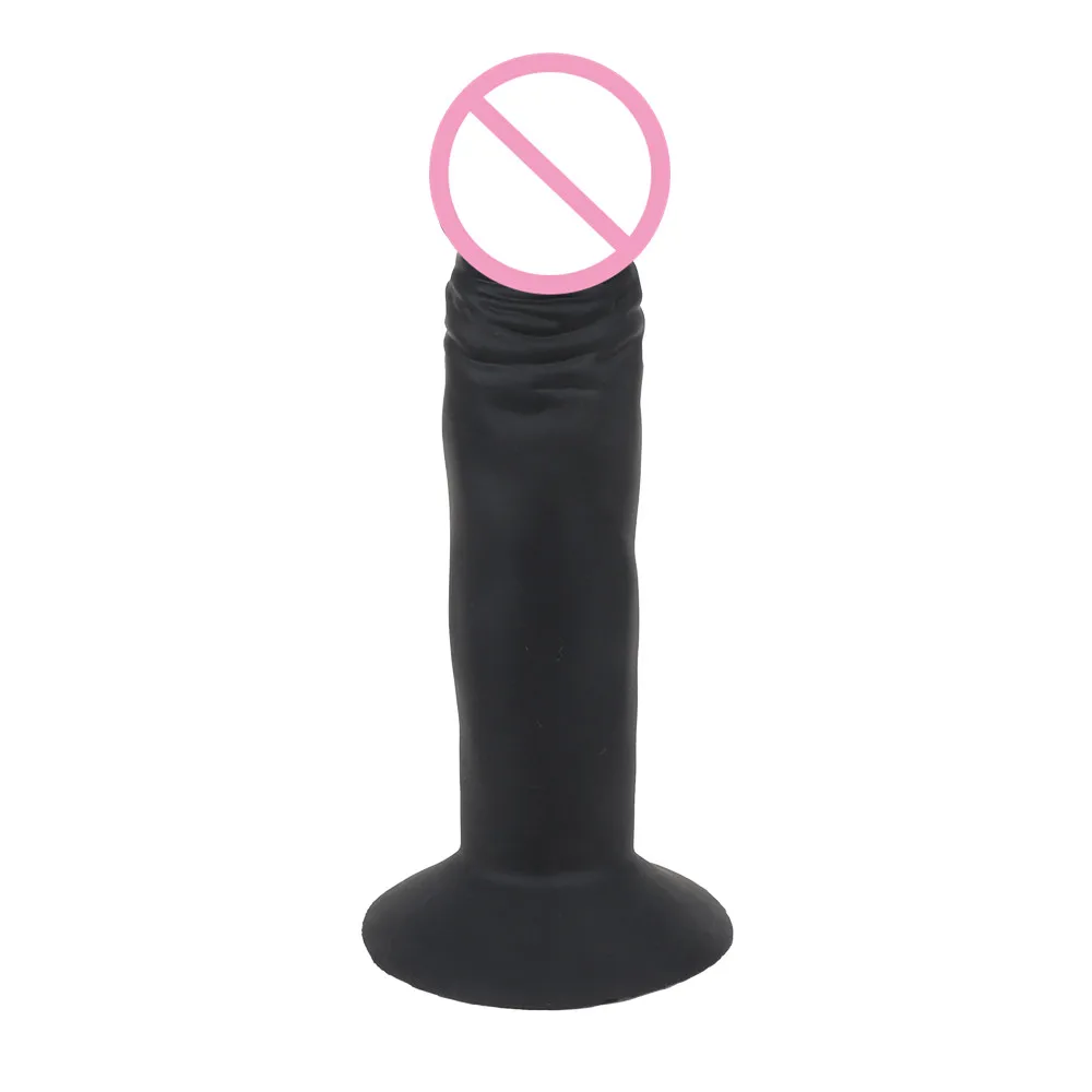 Single Density L size silicone Dildo plug dildo sex toy for women man