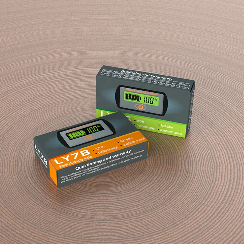 12V 24V 36V 48V Digital Acid Lead Lithium Battery monitor Capacity Indicator tester meter 3s-15s BW-LY7S