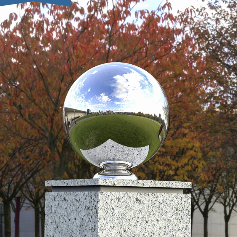 Hot Selling Golden Plated Hot Selling High Quality Stainless Steel Decoration Balls Mirror Polishing Hollow Ball