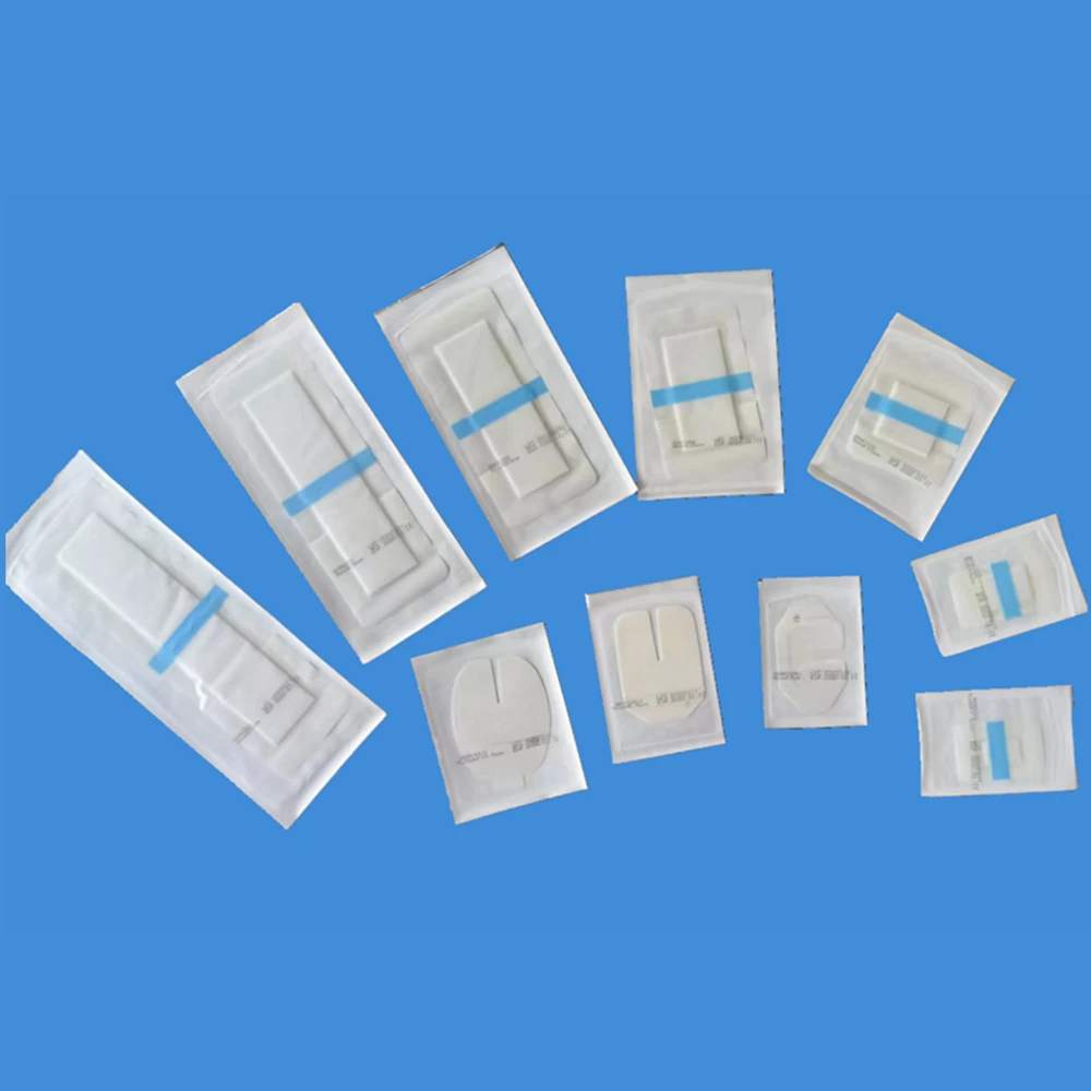 6*7cm Waterproof Medical Wound Dressing PU Hydrogel Dressing