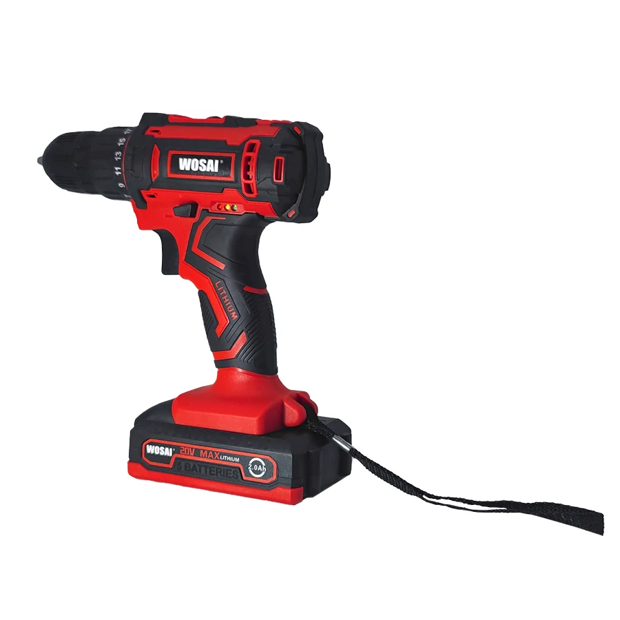 WOSAI Cordless 20v 23 Power Electric Drilling Machines Power Drills Drill Set Tool Sets With Bit Set