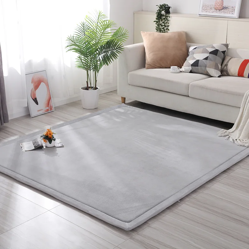 Luxurious comfortable memory foam tatami living room mat  and area rugs