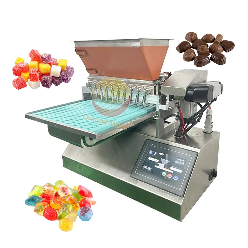 A De Fabrication Flat Fruit Milk Lollipop Bonbon Jelly Ball Gummy Eyeball Chocolate Desktop Machine