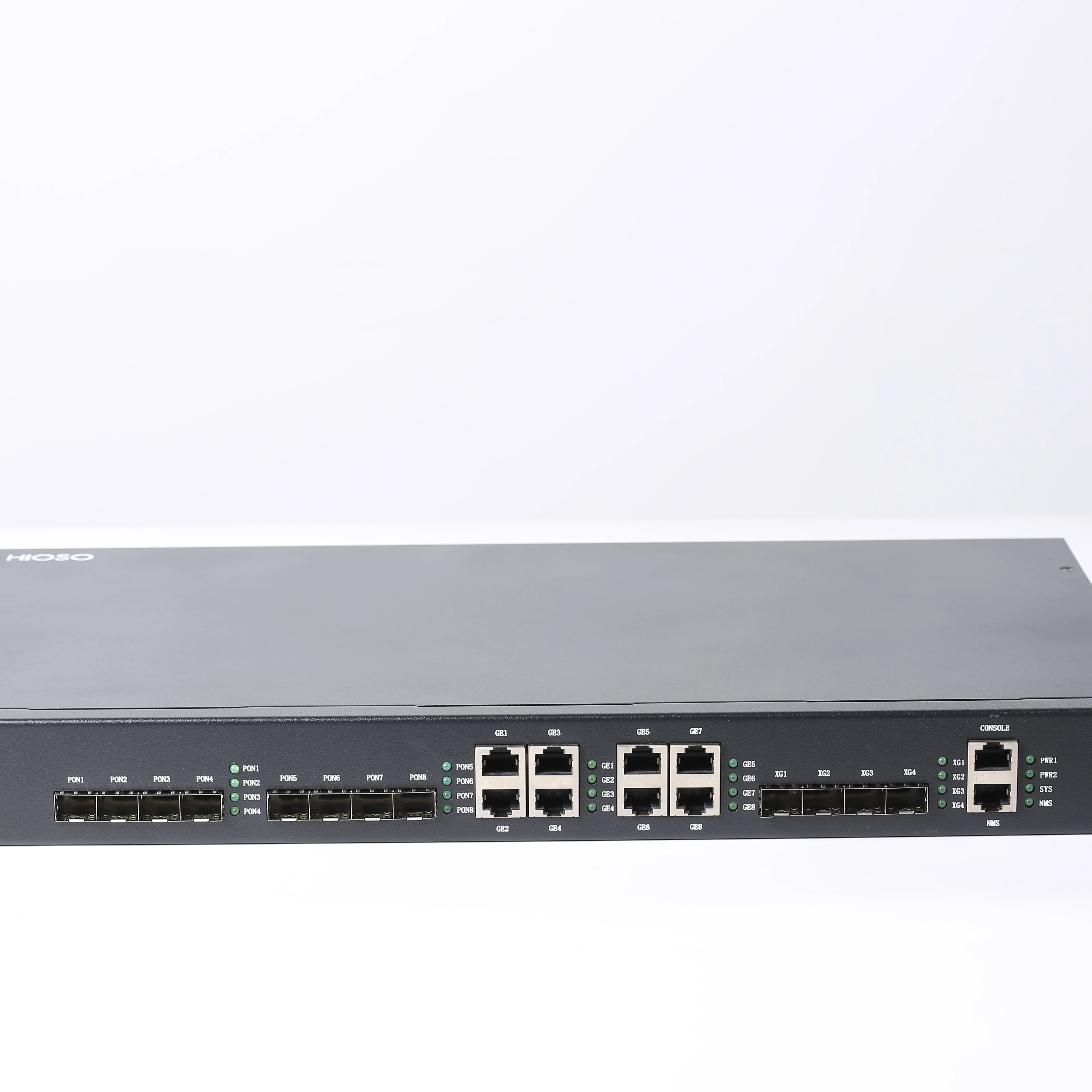 HA7308CX 1U frame 8PON 10G uplink EPON OLT high integration and medium capacity cassette EPON OLT Without modules