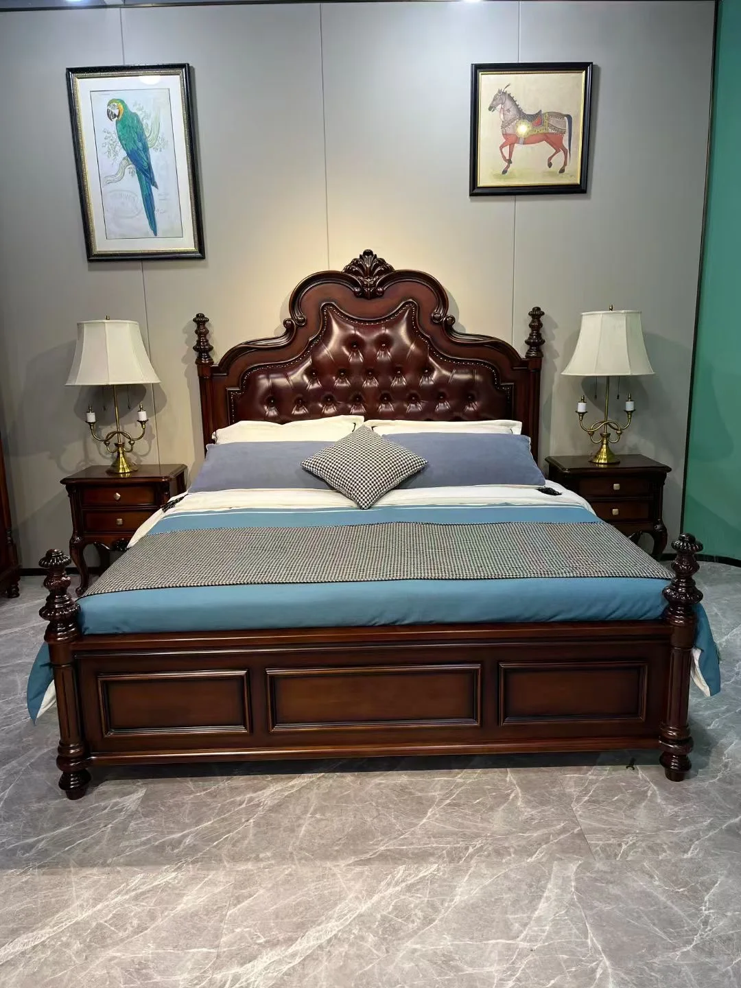 Super bedroom set factory selling modern home furniture luxury bedroom furniture set