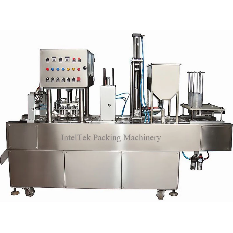 Full-Automatic Instant Noodle Bowl Sealing and Filling Machine