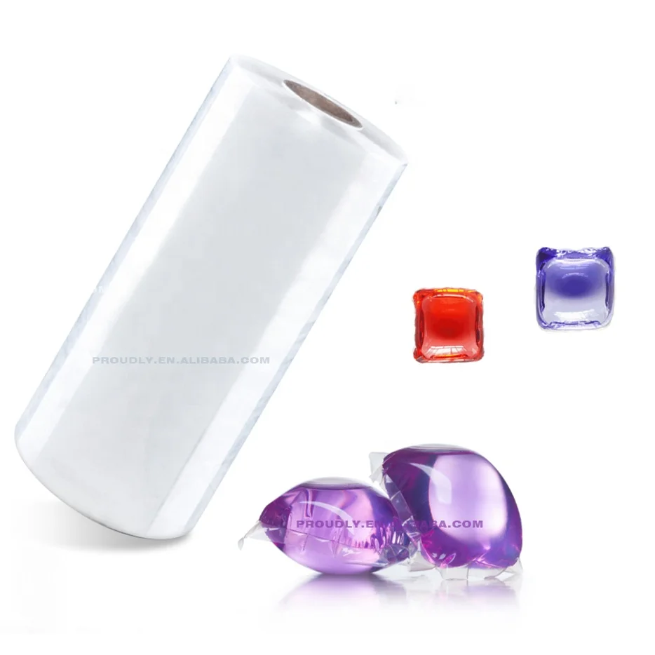PVOH PVA Cold Water-Soluble Film for laundry detergent capsule