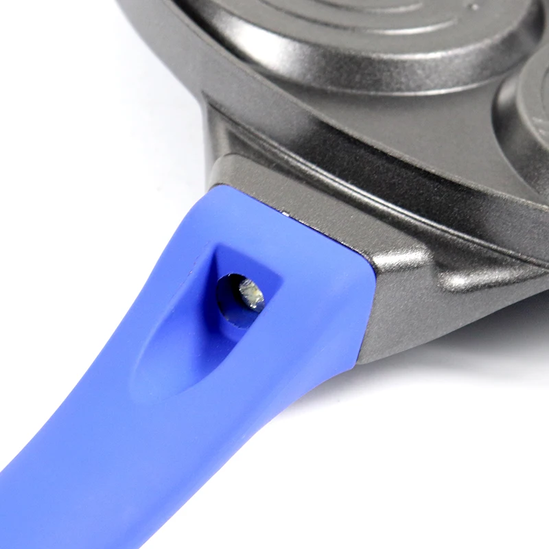 7 Holes Round Shape Aluminum Pancake Black Cake Pan Animal Pancake Pan