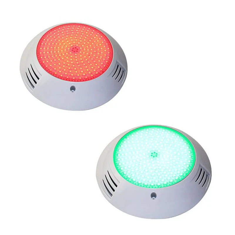  Смола заполнена AC 12V IP68 Водонепроницаемые Подводные лампы для бассейна свет СИД RGB Питание выключение управления бассейнов фонтан Пруд