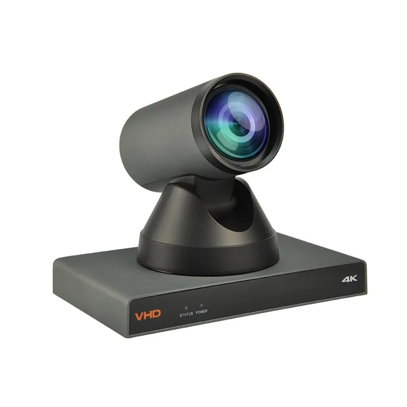 Teacher tracking 4K 12X Optical zoom PTZ camera with NDI USB AV solution endpoint equipment for classroom