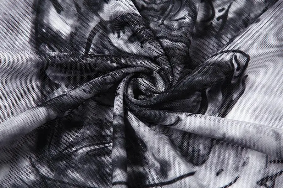 
E21318 New plus size S-2XL casual 2021 other backless banknote print fold woman dresses spring dress 