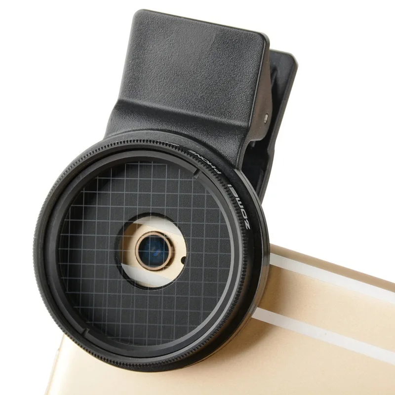 Zomei 37mm smartphone star filter with Phone Clip