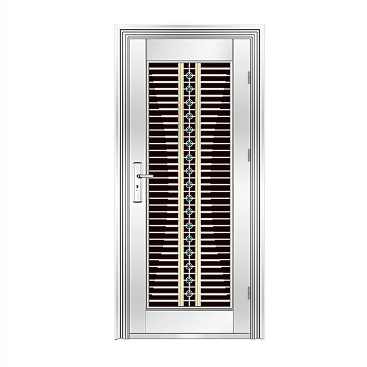 Turkish style commercial Steel wood door armored door Designs Security Stainless Steel Door