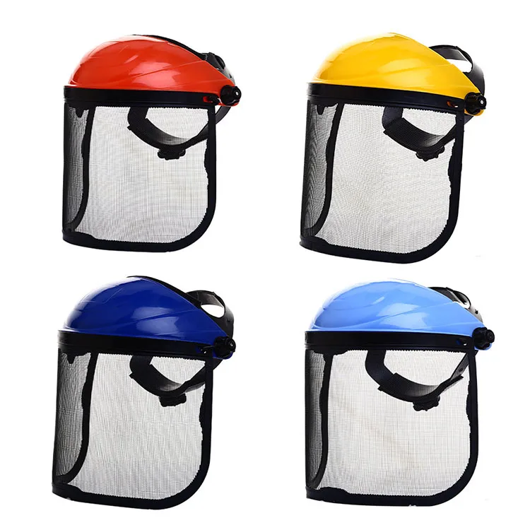 Wholesale mask weld hand held face shield steel wire mesh welding helmet