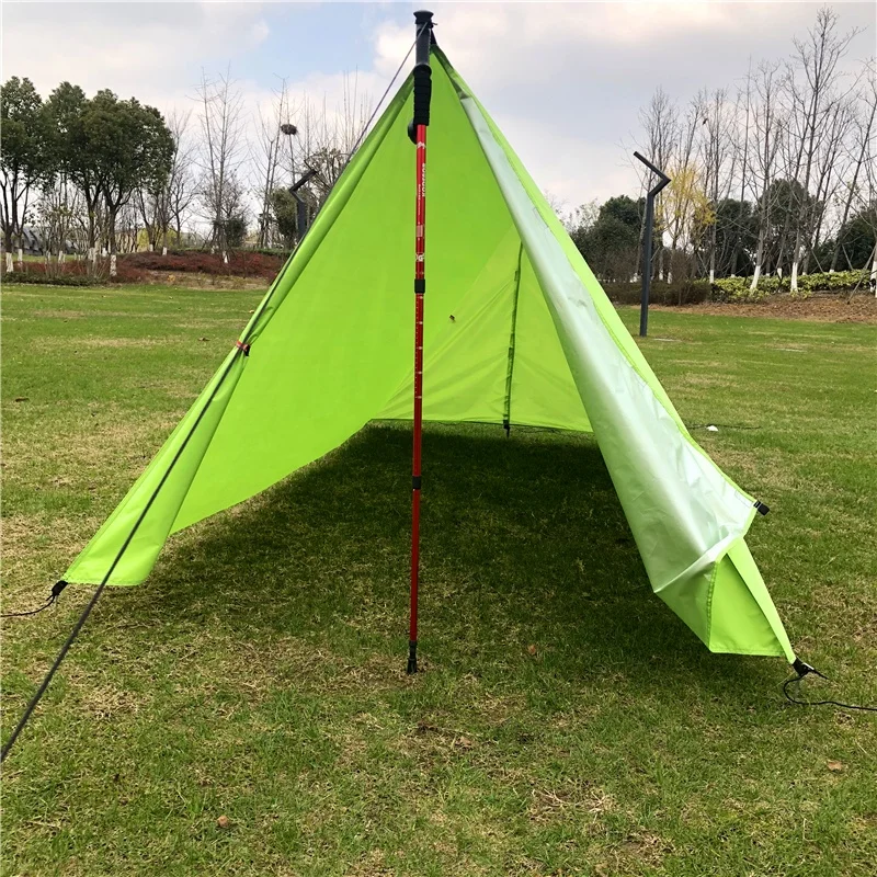 Multi Functional Sun Shelter Tarp 3*3M With Two Doors Tent From Camping