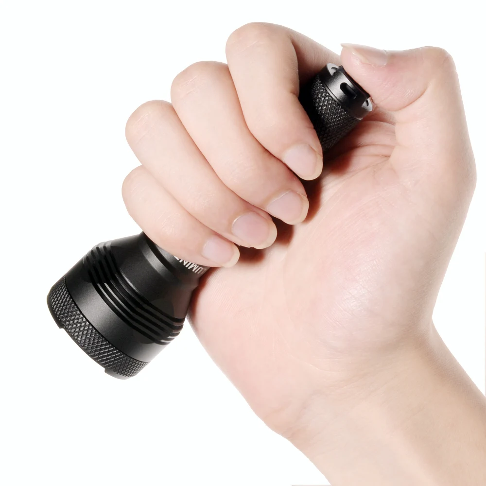 Lumintop GTA 14500/AA flashlight 585 meters long distance searching EDC flashlight 550 lumens with tail switch