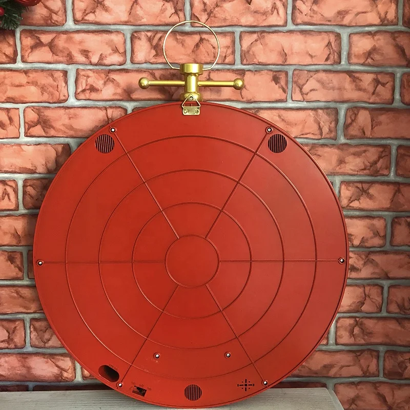 Home Accessories Decor Christmas ball decoration Led Snowing decorative Wall Christmas ball on the wall light