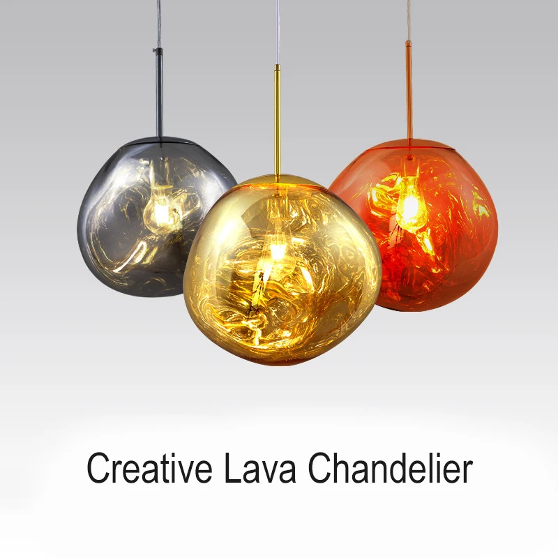 Nordic Post Modern Indoor Creative Art Design Bar Coffee Clothing Store Bed Room Led Decor Lava Chandelier