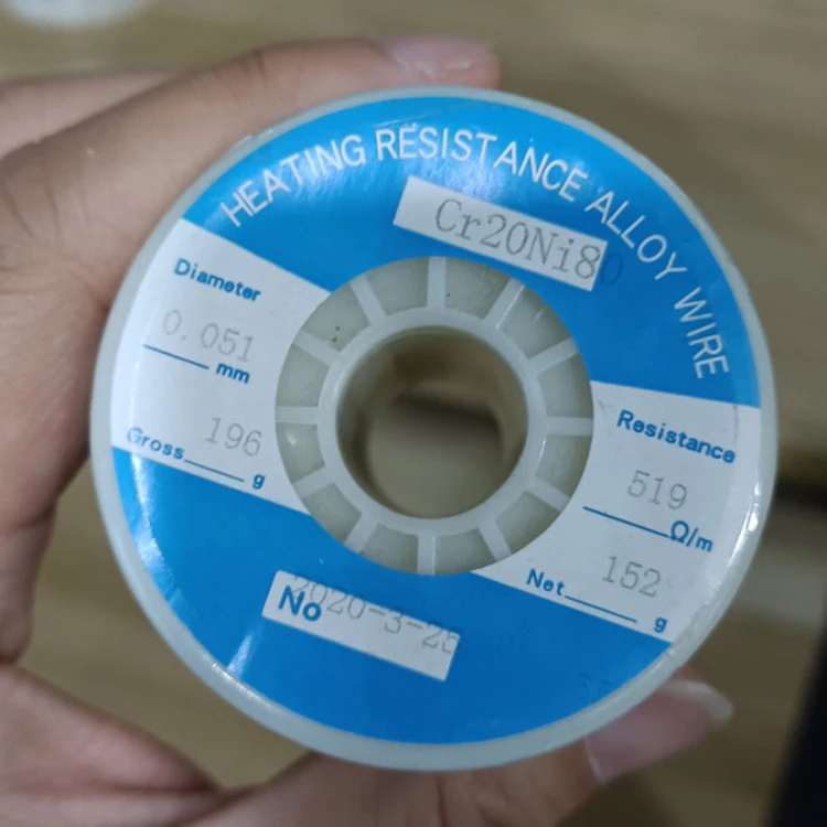 nichrome80 flat wire coil