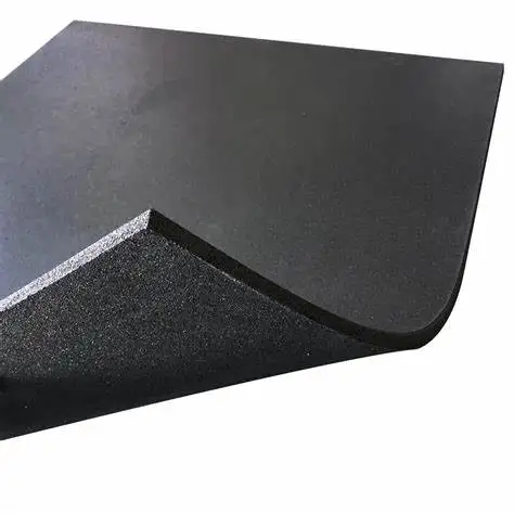 Gym Equipment EPDM 25mm Used Rubber Gym Floor Tiles Rubber black Mats