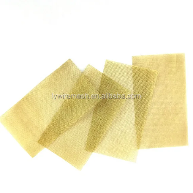 Electromagnetic shielding 60 80 100 150 200 250 mesh brass micro woven wire mesh