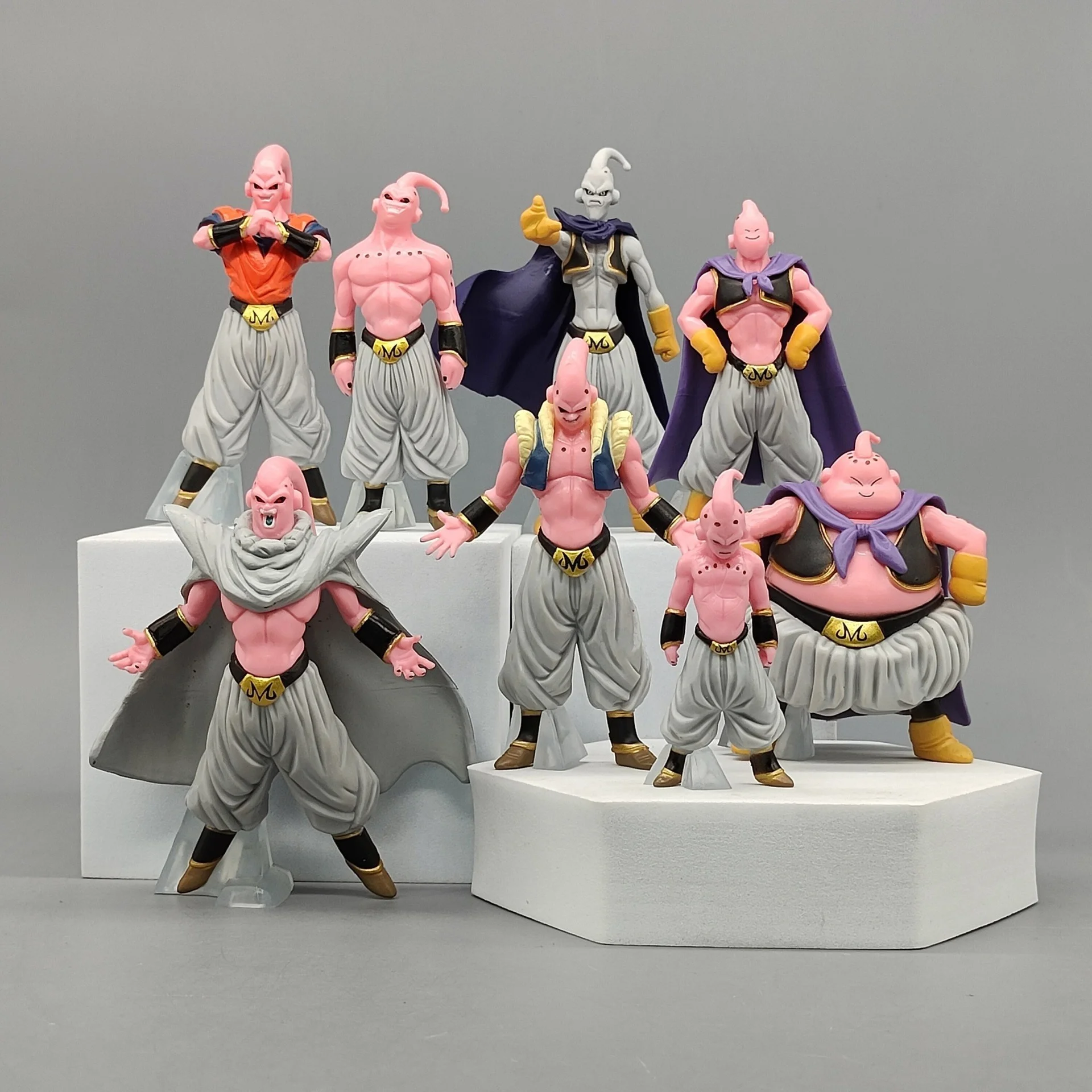 7-11cm Dragon-Balls Z 8pcs/set BUU Action Figure Toys Collection PVC Model Vinyl Figurine Doll Opp Bag