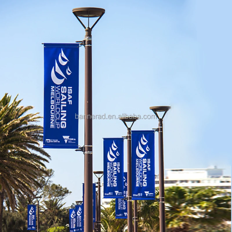 pole flag banner bracket holder