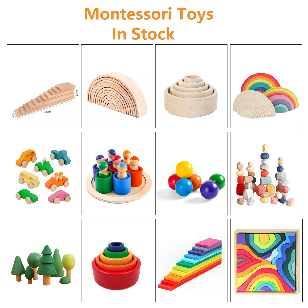 Wooden Big pink kitchen toy