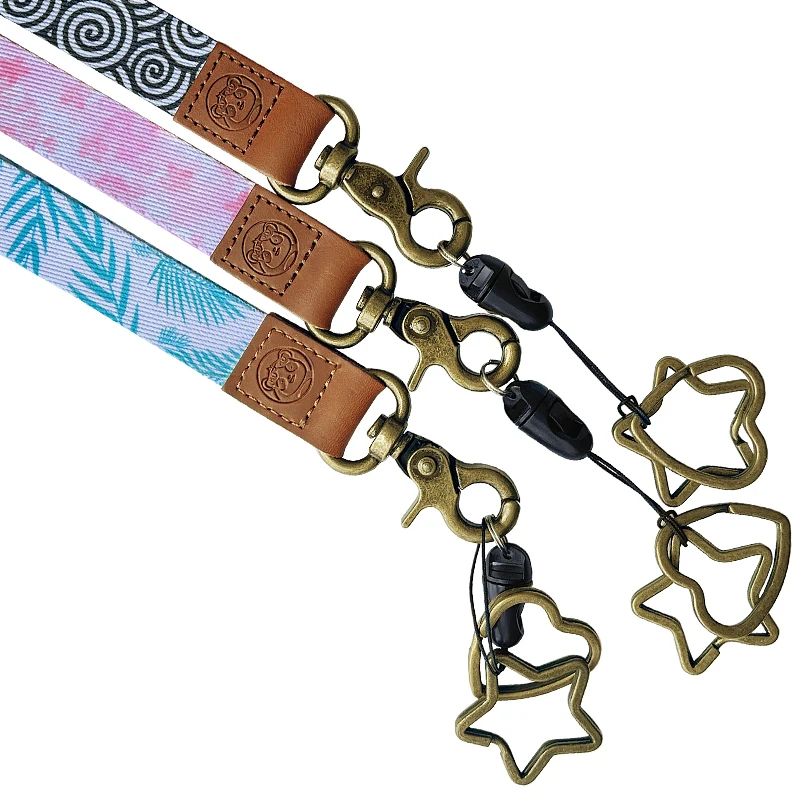 Customized airbus mobile neck strap  staff woven  lanyard with logo