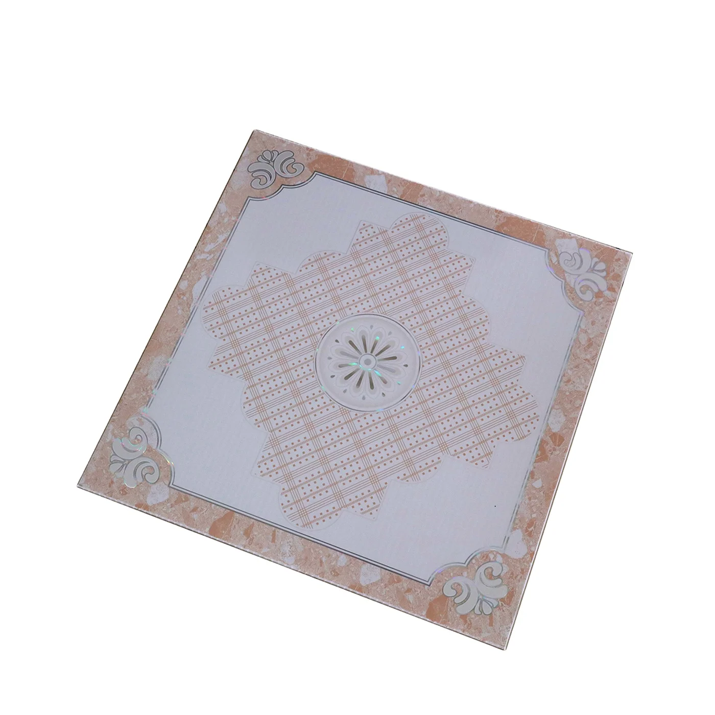 2 feet 60cm with t grid wall angle metal system framing suspend pvc gypsum false ceiling tile gypsum pvc ceiling board for roof